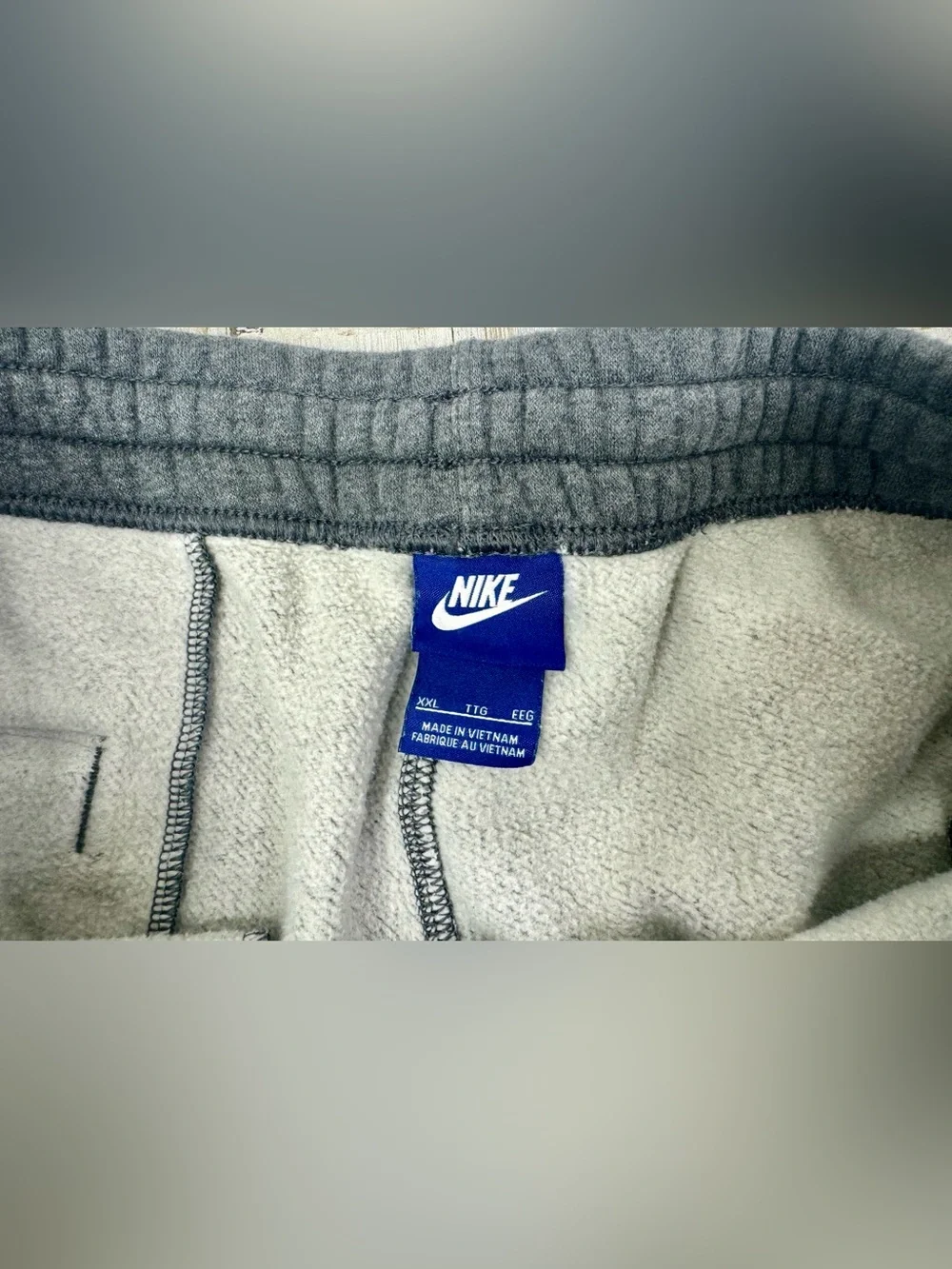 Nike Men's Gray Sweatpants Size 2XL Elastic Waist Activewear